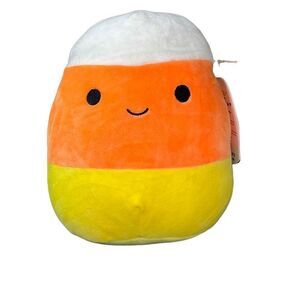 Squishmallow Cannon Candycorn Halloween Official Kellytoy Plush Stuffed Toy NWT